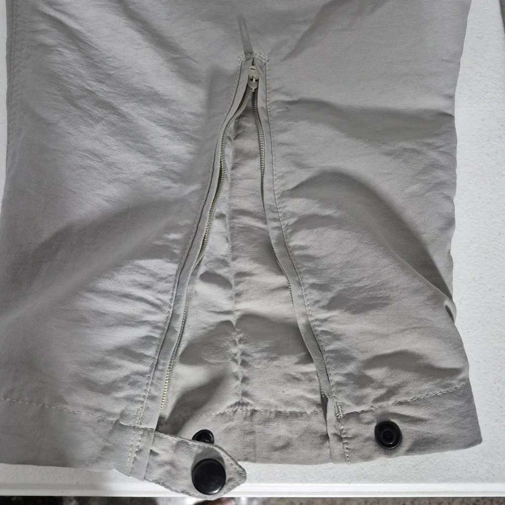 The North Face Pants Womens L Gray Stretch Convertible‎ Zip Ankle Hiking Outdoor - Picture 3 of 9